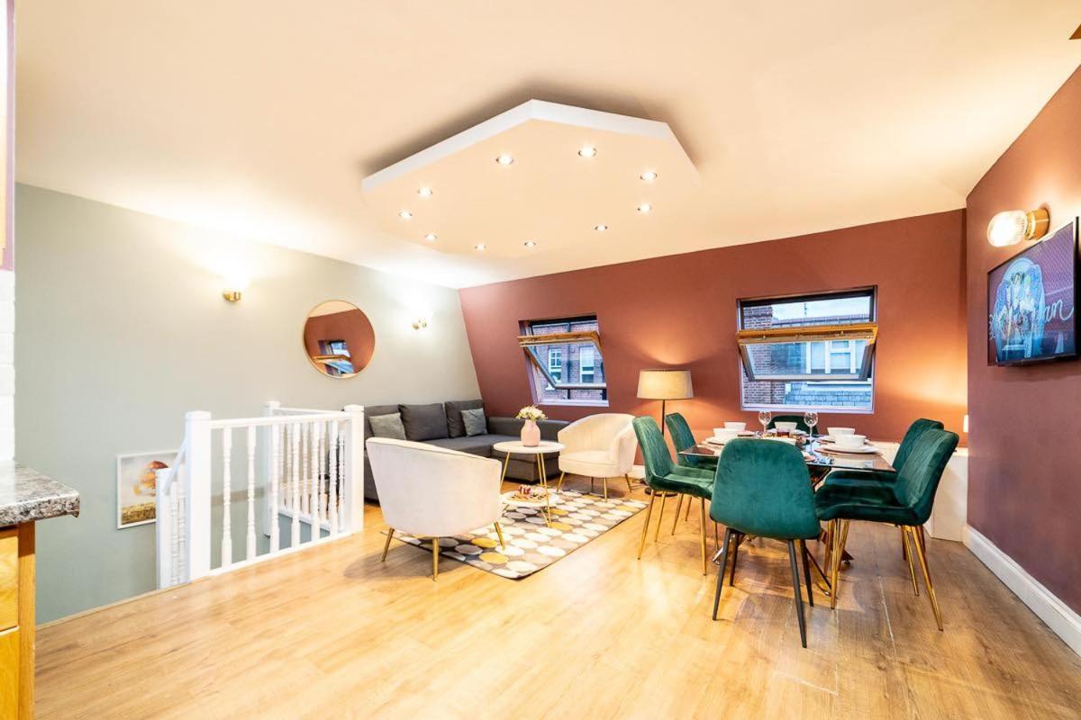 ［Covent Garden Penthouse］London Terrace Apartment Exterior photo